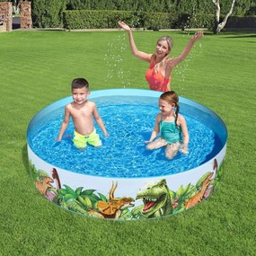 Piscina perete rigid, pentru copii, rotunda, pvc, 183x38 cm, bestway odyssey