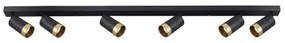 Spot ARRAS 6xGU10/10W/230V negru