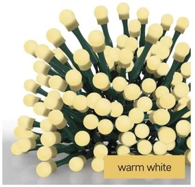 Ghirlandă LED de Crăciun 300 LED/230 V/8 funcții/35 m/IP44/alb cald