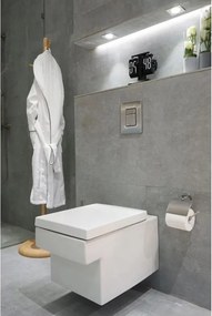 Set vas wc suspendat Grohe Cube Ceramic Triple Vortex Rimless cu PureGuard si capac softclose