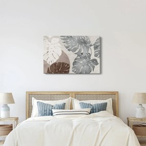 Tablou - Design cu frunze (90x60 cm)