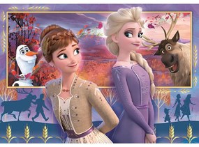 Disney Regatul de gheață Wind Puzzle Clementoni, 60 piese