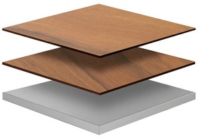 Masă de camping pliabilă din aluminiu cu geantă de transport