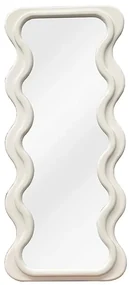 Oglinda de perete design modern CURVY 160cm, alb A-45942 VC