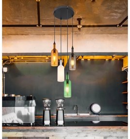 Lustră pe cablu Globo 28048-4H LEVITO 4xE27/8W/230V