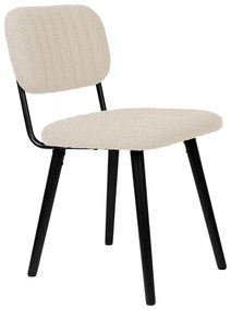 Scaun de dining crem Jake – White Label