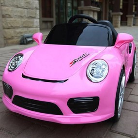 Masinuta Electrica cu acumulator pentru copii NOVOKIDS™ Beetle Mini Car, Cu telecomanda, Melodii si lumini, Max 30 kg, Usi cu deschidere, 2 Viteze,