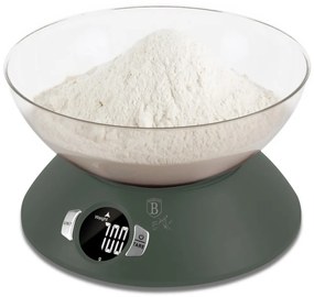 Cantar de bucatarie cu bol 5 kg Green Matt Berlinger Haus BH 9619