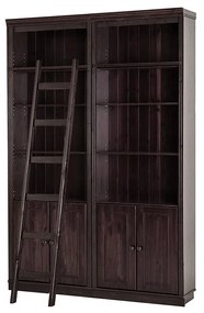 Bibliotecă maro din lemn de pin 148x223 cm Anita – Støraa