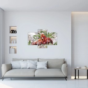Tablou - Flamingo (90x60 cm)