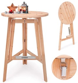Deuba Masa de bar plianta Ø 78 cm