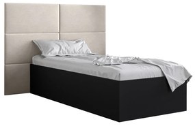 Zondo Pat de o persoană cu tăblie tapițată 90 cm. 1045901