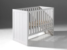 Pătuț Copii ERIK 60x120 cm, Alb – Vipack