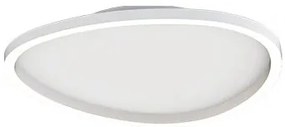Plafoniera LED dimabila design slim Josie alba 40cm