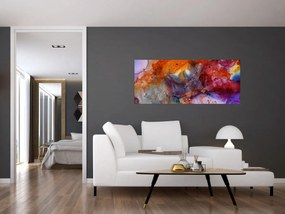 Tablou - Abstract Ink Art (120x50 cm)