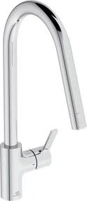 Baterie bucatarie Ideal Standard Gusto pentru presiune scazuta crom lucios