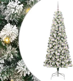 vidaXL Brad de Crăciun artificial cu ramuri articulare 180 cm