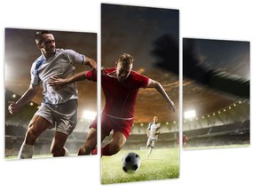 Tablou - Fotbaliști în acțiune (90x60 cm)