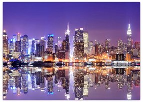 Tablou pe sticlă - Manhattan (70x50 cm)
