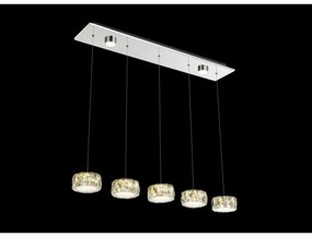 Lustră LED pe cablu Globo 49350-52H AMUR LED/52W/230V 4000K