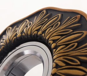 Ideal lux - Lampă încastrată 1xGU10/50W/230V bronz