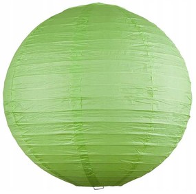 Abajur sferic hartie, 40x37 cm, hartie, verde
