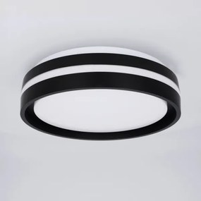 Brilagi - Plafonieră LED NAOMI, 24W, 230V, Ø 28,5 cm, negru
