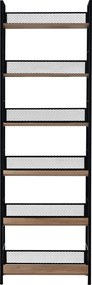 Raft, negru/stejar, KELER TIP 3