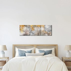 Tablou - Abstract (cu ceas) (90x30 cm)