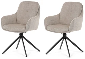 Set de scaune de sufragerie cu mecanism deîntoarcere DCH-P3174 LAN2, 2 buc.