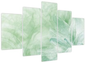 Tablou - Floare verde (150x105 cm)