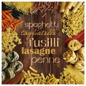 Tablou din sticlă 30x30 cm Pasta – Styler