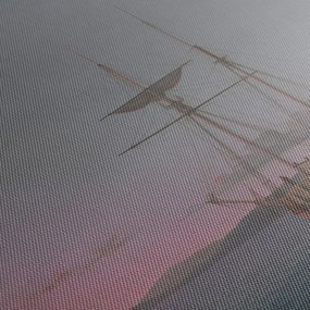 Tablou - Fitz Henry Lane, Lumber Schooners at Evening on Penobscot Bay, reproducere (90x60 cm)