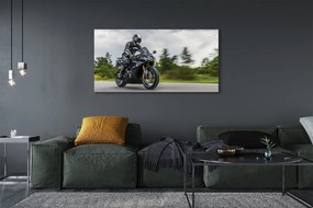 Tablouri canvas Motociclete nori rutier cer