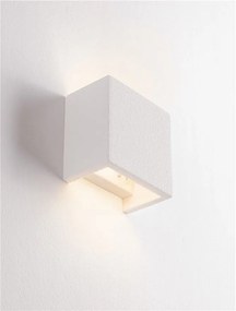 Aplica de perete ambientala din ghips SENSIA alb