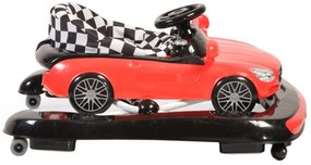 Premergator Reglabil in 3 Trepte NOVOKIDS™ Super Cabrio Car, 3 in 1, Transformabil in Antemergator si Masinuta copii, Pliabil, Cu Melodii si lumini,