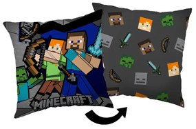 Pernă decorativă pentru copii Minecraft Survival Mode – Jerry Fabrics