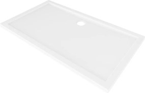 Mexen Flow brodzik dreptunghiular slim 160 x 100 cm, alb lucios - 46R101016