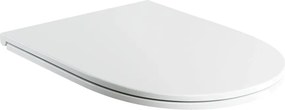 Capac WC softclose Omnires Ottawa Comfort slim finisaj alb lucios