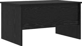 vidaXL Masă de cafea Stejar Negru 102 x 50,5 x 46,5 cm Lemn compozit