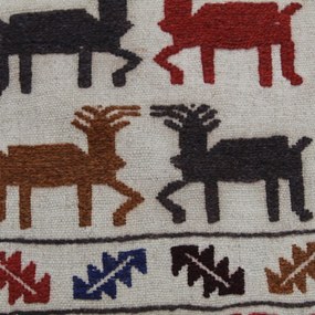 Covor kilim nomadic afgan Adarskan 136x194 covor de perete țesut manual