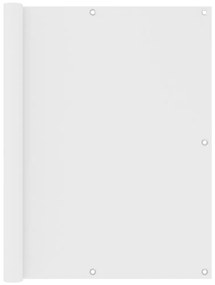 vidaXL Paravan de balcon, alb, 120 x 300 cm, țesătură oxford