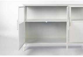 Vitrină albă din metal Miya – White Label