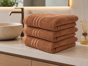 Prosop de corp Classic maro 70 x 140 cm, 100% bumbac