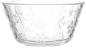 Bol de sticlă Altom Snowflakes 13 cm, 400 ml