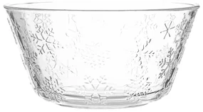 Bol de sticlă Altom Snowflakes 13 cm, 400 ml