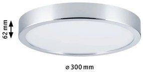 Plafonieră pentru baie LED/22,5W IP44 AVIAR 230V Paulmann 70882