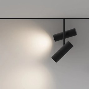 Spot LED, accesoriu pentru sina magnetica Exility, Elti Duo negru