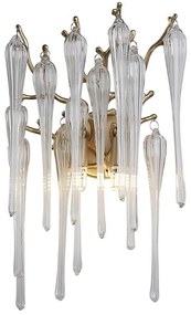 Searchlight 10425-2GO - Aplică de perete HERITAGE 2xG9/33W/230V