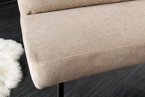 Bancheta moderna BIG GEORGE 160cm sampanie bej